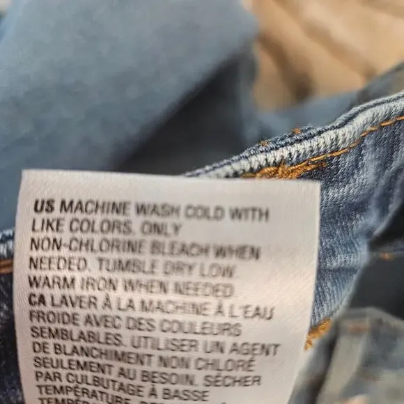 NWOT INC High Rise Tapered Leg Boyfriend Jeans Sz 4 - Picture 9 of 11